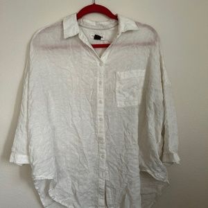 Anthropoligie Button Down Tunic